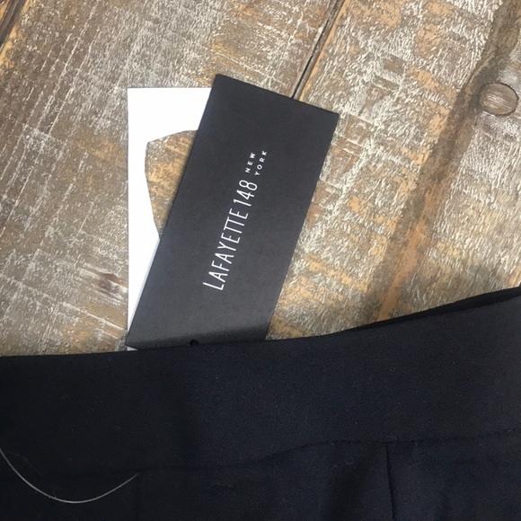 Lafayette 148 NWT wool blend slacks. Size 0P. - Picture 2 of 6